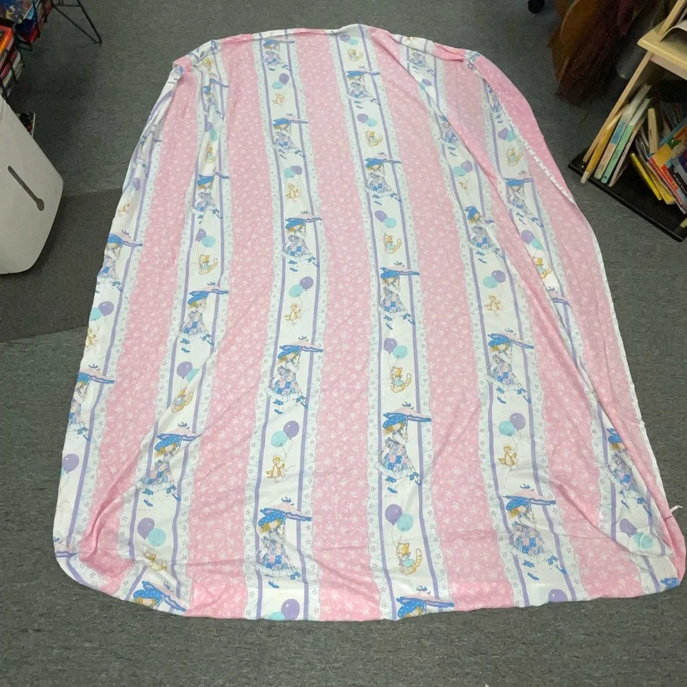 🌸 Rare‎ Vintage Holly Hobby Full size sheet set, pastel Excellent used Cond…
